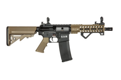 SA M4 CQB M-LOK HAL ETU(TM) (SA-C17 CORE(TM)) - Black/Tan - obrazek 4