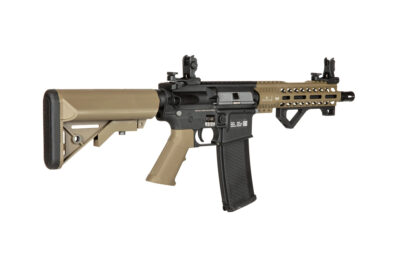 SA M4 CQB M-LOK HAL ETU(TM) (SA-C17 CORE(TM)) - Black/Tan - obrazek 5