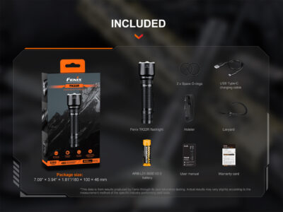 Led light Fenix TK22R - obrazek 5