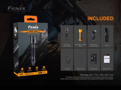 Led light Fenix TK22 TAC - obrazek 5