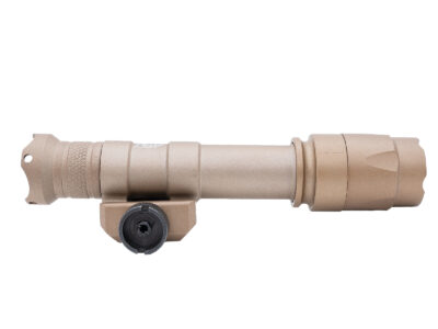 STRIKE WL1080 Tactical Flashlight with RIS Mount, 1080 lm - Tan - obrazek 2