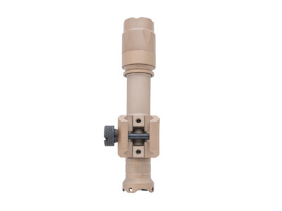STRIKE WL1080 Tactical Flashlight with RIS Mount, 1080 lm - Tan - obrazek 4