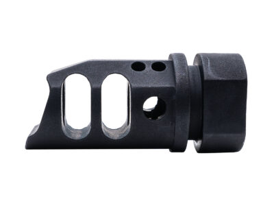 ASG CNC Flash hider EVO Carbine, 14- mm CCW - Black - obrazek 2