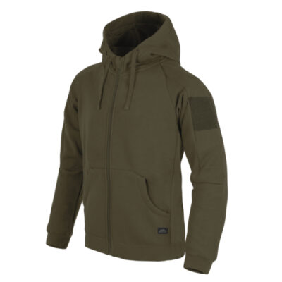 HELIKON Urban Tactical Hoodie Lite (FullZip)(R) - Green