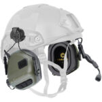 EARMOR M32 PLUS Electronic Tactical Headset, Headband / Helmet Mount - Foliage Green - obrazek 2
