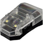EARMOR F101 Stealth Identification Beacon, IPX8 (Green/White/IR Light) - Black