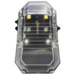 EARMOR F101 Stealth Identification Beacon, IPX8 (Green/White/IR Light) - Black - obrazek 3