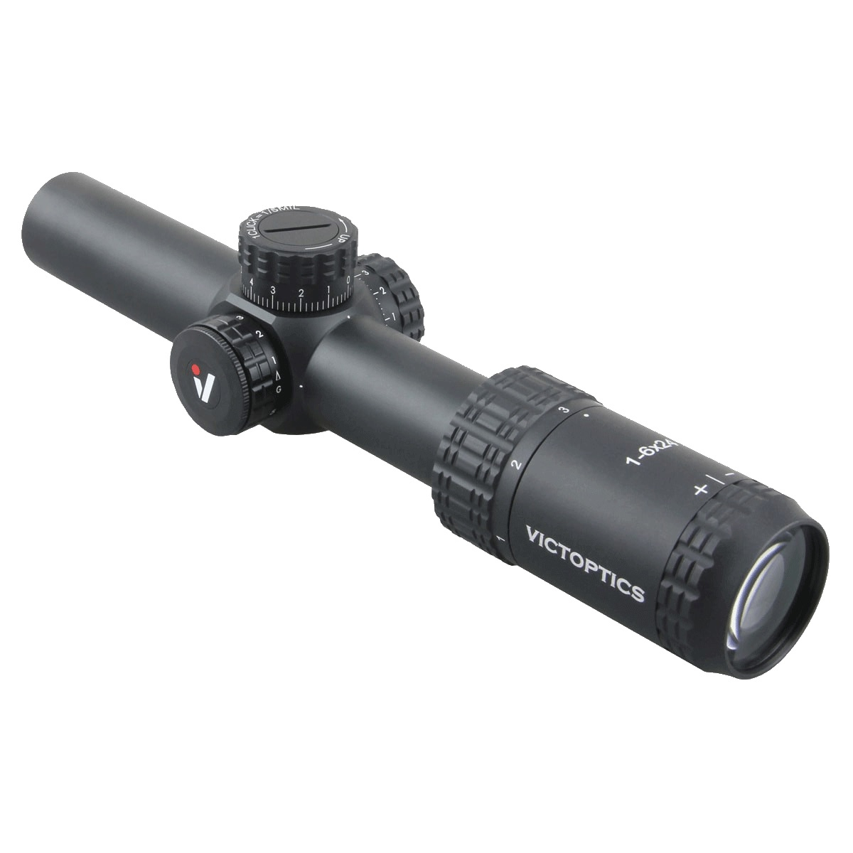 VictOptics S6 1-6x24 SFP LPVO Riflescope - Black OD-A-OPSL22 asgbox.pl VictOptics S6 1-6x24 SFP LPVO Riflescope - Black - obrazek 3