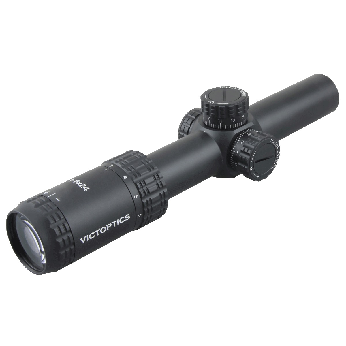 VictOptics S6 1-6x24 SFP LPVO Riflescope - Black OD-A-OPSL22 asgbox.pl VictOptics S6 1-6x24 SFP LPVO Riflescope - Black - obrazek 2