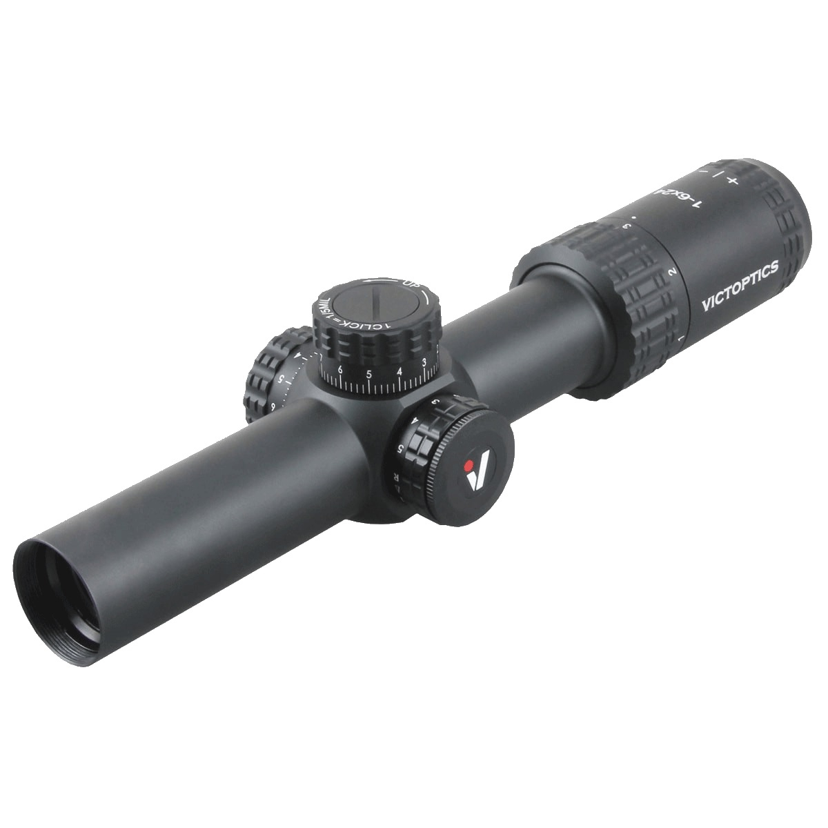 VictOptics S6 1-6x24 SFP LPVO Riflescope - Black OD-A-OPSL22 asgbox.pl VictOptics S6 1-6x24 SFP LPVO Riflescope - Black