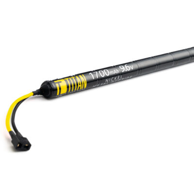 Alternative view of NiMH battery TITAN 9.6V 1700mAh, T-Dean - Stick (AK)
