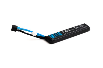 Li-Pol battery TITAN 7,4V 1000mAh, 25C - Stick (buffer) - obrazek 2