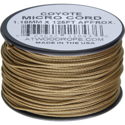 Alternative view of Micro Cord nylon 1,18mm (38m)  - Coyote