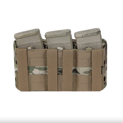 Alternative view of WAS Triple Snap MAG Molle Utility Pouch (AR15 / AK) - MultiCam(R)