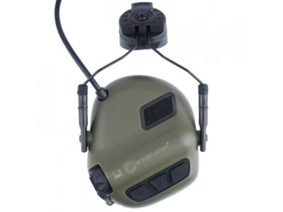 EARMOR M31 PLUS SET Electronic Hearing Protector, Headband / Helmet Mount - Foliage Green - obrazek 2
