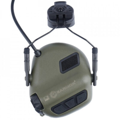 Alternative view of EARMOR M31H PLUS Electronic Hearing Protector, Helmet Mount - Coyote Brown