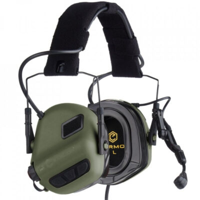EARMOR M32 PLUS Electronic Tactical Headset - Foliage Green