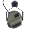 EARMOR M32 PLUS Electronic Tactical Headset, Headband / Helmet Mount - Foliage Green OD-A-M32-FG-PLUS-M11 asgbox.pl