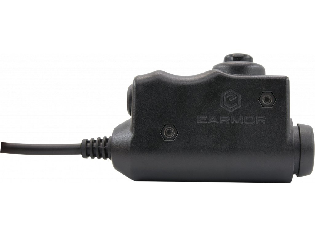 EARMOR M51 PTT, Motorola 1-pin Connector OD-A-M51-M1 asgbox.pl EARMOR M51 PTT, Motorola 1-pin Connector - obrazek 3