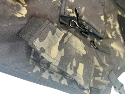 ANAREUS Tactical Grill Apron GrillCommander, Laser-cut - Flecktarn - obrazek 5