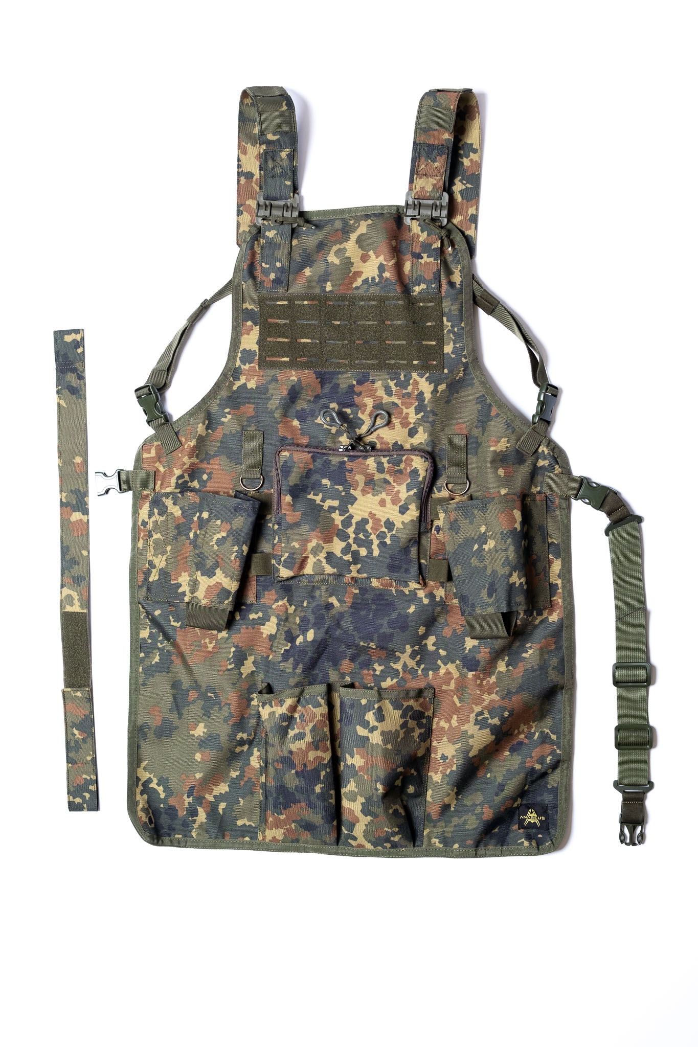 ANAREUS Tactical Grill Apron GrillCommander, Laser-cut - Flecktarn OD-A-ANAR81-FL asgbox.pl ANAREUS Tactical Grill Apron GrillCommander, Laser-cut - Flecktarn