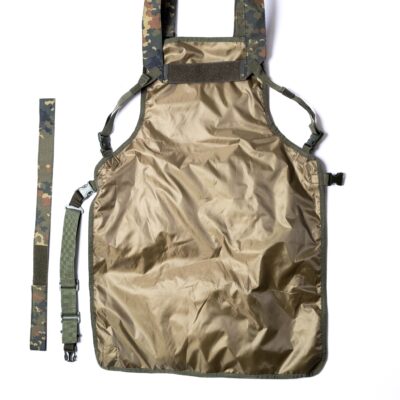 Alternative view of ANAREUS Tactical Grill Apron GrillCommander, Laser-cut - Flecktarn
