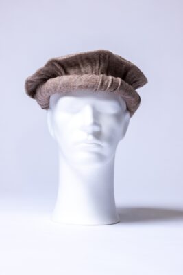 Original Afghan Pakul Hat - Dark Brown