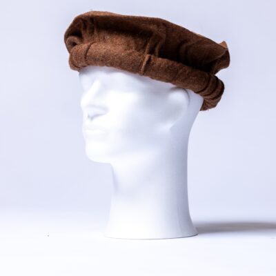 Alternative view of Original Afghan Pakul Hat - Burgundy