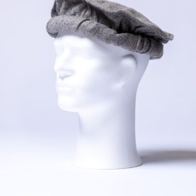 Alternative view of Original Afghan Pakul Hat - Grey