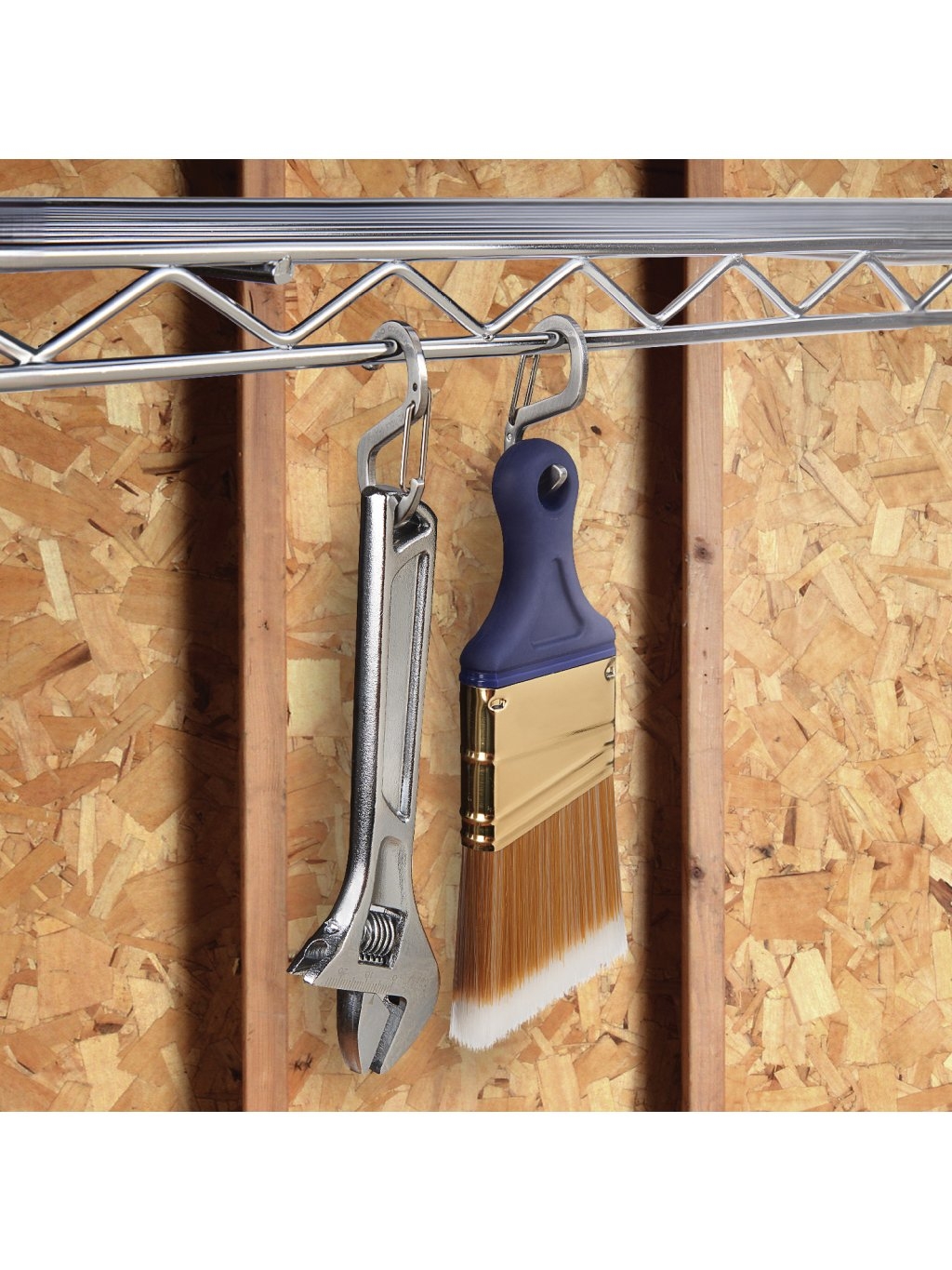 S-Biner(R) Hook 'N Hold(TM) Carabiner, Small - Silver (2 pcs) OD-A-SBHS-11-2R3 asgbox.pl S-Biner(R) Hook 'N Hold(TM) Carabiner, Small - Silver (2 pcs) - obrazek 5