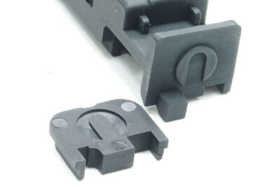 GD Light Weight Aluminium Nozzle Housing for TM / KJW G-series GBB Pistols - Black - obrazek 2