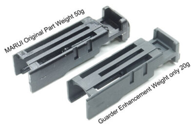 GD Light Weight Aluminium Nozzle Housing for TM / KJW G-series GBB Pistols - Black - obrazek 4