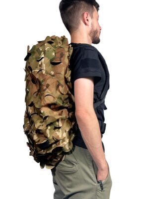 ANAREUS 3D Universal Camouflage Backpack Cover, Laser-Cut - Flecktarn - obrazek 4