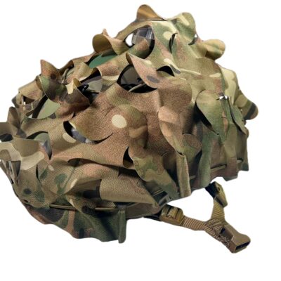 ANAREUS 3D Universal Camouflage Helmet Cover, Laser-Cut - MC