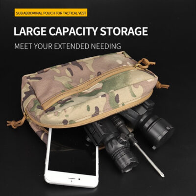 Alternative view of WST Abdominal Fanny Pack with Velcro Mount - Grey