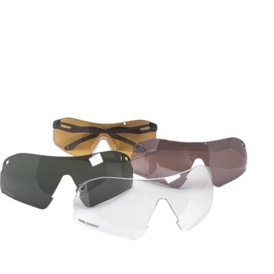 Alternative view of STRIKE DROP ZONE Protective Glasses, 4 Lenses H2X Anti-Fog - Black