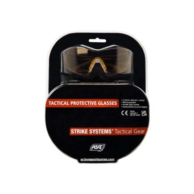 STRIKE DROP ZONE Protective Glasses, 4 Lenses H2X Anti-Fog - Black STRIKE077 asgbox.pl