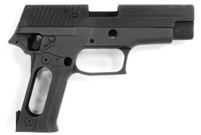 Aluminum Slide  a  Frame for MARUI P226 Navy (Black/None Marking) - obrazek 3