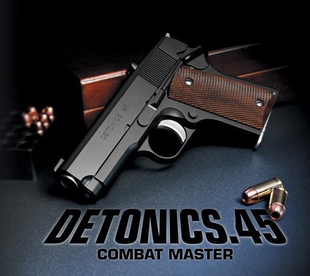 TM GBB gas pistol Detonics.45 Combat Master - Black OD-A-PM00017 asgbox.pl TM GBB gas pistol Detonics.45 Combat Master - Black - obrazek 2