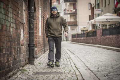 HELIKON Sweatshirt Urban Tactical Lite (Kangaroo) - Green - obrazek 3