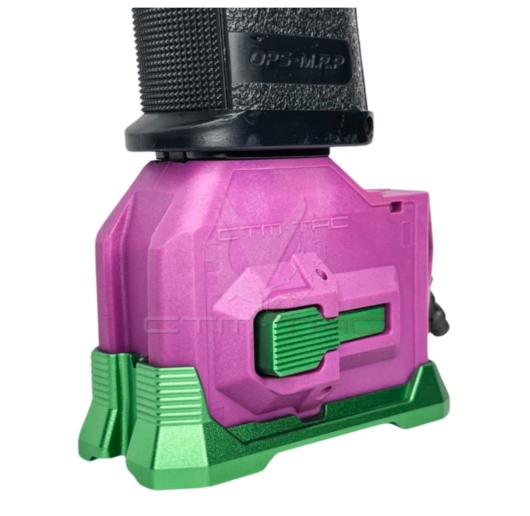 CTM M4 Magwell for Hi-Capa / AAP-01 HPA Adapter - Grey OD-A-CTM0063-GY asgbox.pl CTM M4 Magwell for Hi-Capa / AAP-01 HPA Adapter - Grey - obrazek 2