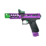 CTM FUKU-2 Skeleton CNC Upper Set for AAP-01 - Violet / Green - obrazek 5