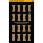 WST VELCRO PATCH Cable Organizer, 8 Pcs – Coyote - obrazek 2