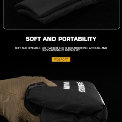 WST Foam Replica of SAPI Ballistic Inserts (2 pcs), Size S - Black WOSP219-S asgbox.pl