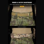 WST WRC Lightweight Combination MOLLE Shooting Belt – Ranger Green - obrazek 2