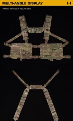 WST Split Tactical Chest Rig Alpha – MC - obrazek 2