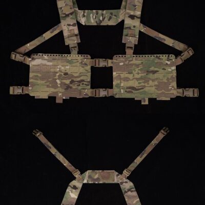 Alternative view of WST Split Tactical Chest Rig Alpha - MC