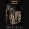 WST Multifunctional Molle Pouch with Radio Pocket, Large - MC OD-A-WOSP193-MC asgbox.pl