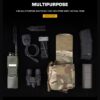 WST Multifunctional Molle Pouch with Radio Pocket, Large - Ranger Green OD-A-WOSP193-RG asgbox.pl