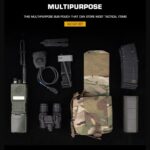 WST GP SUB Multifunctional MOLLE Pouch – Ranger Green - obrazek 3